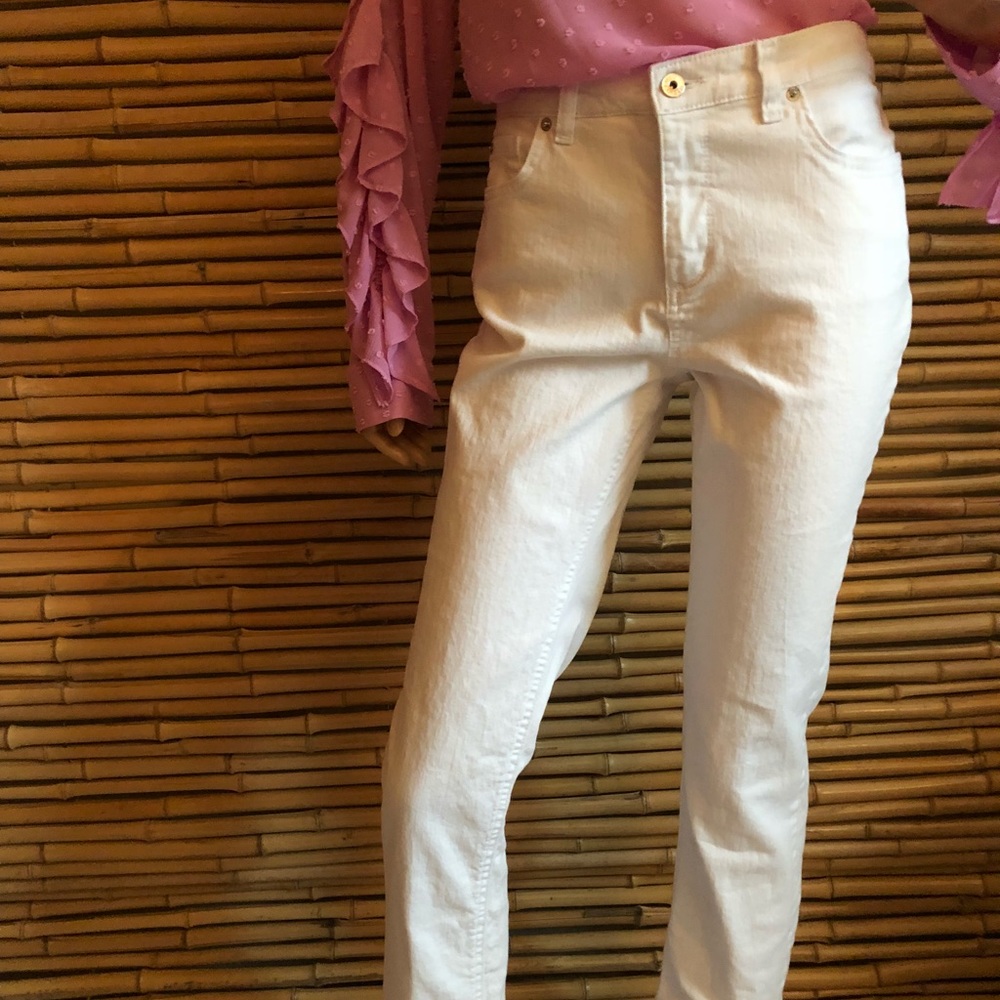 White jeans.